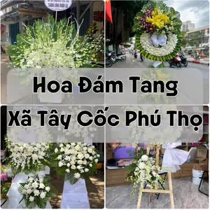 Đặt Hoa Đám Tang Xã Tây Cốc Phú Thọ | Giao Hoa Nhanh