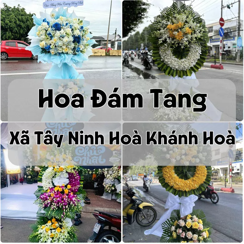 Đặt Hoa Đám Tang Xã Tây Ninh Hoà Khánh Hoà | Hoa Tang Lễ