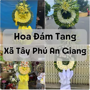 Đặt Hoa Đám Tang Xã Tây Phú An Giang | Giao Hoa Nhanh