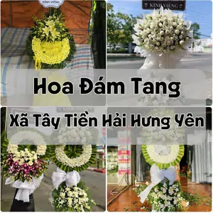 Đặt Hoa Đám Tang Xã Tây Tiền Hải Hưng Yên | Hoa Chia Buồn