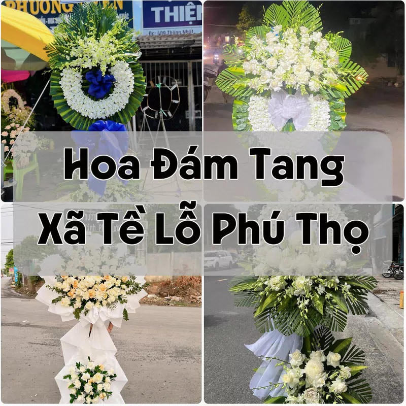 Đặt Hoa Đám Tang Xã Tề Lỗ Phú Thọ | Giao Hoa Nhanh