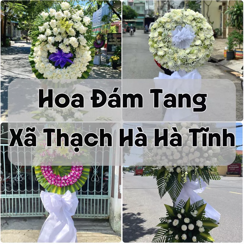 Đặt Hoa Đám Tang Xã Thạch Hà Hà Tĩnh | Đặt Hoa Nhanh