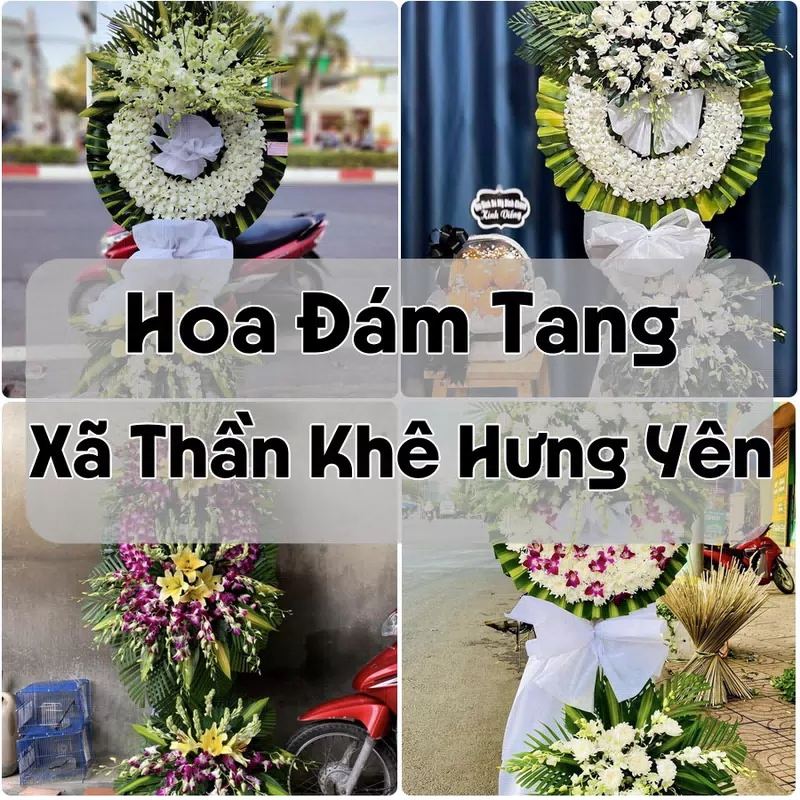Đặt Hoa Đám Tang Xã Thần Khê Hưng Yên | Giao Tận Nơi