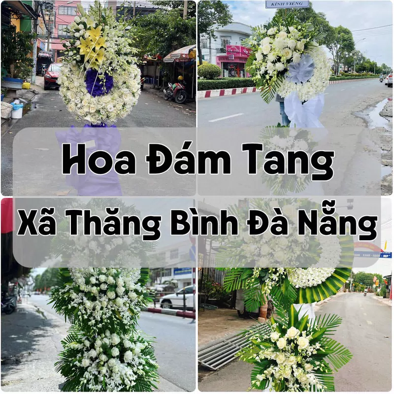 Đặt Hoa Đám Tang Xã Thăng Bình Đà Nẵng | Hoa Chia Buồn