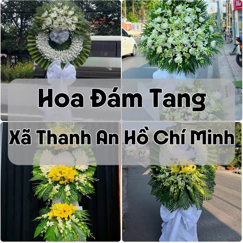 Đặt Hoa Đám Tang Xã Thanh An Hồ Chí Minh | Giao Tận Nơi