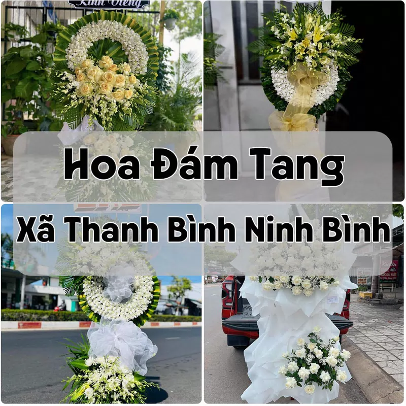 Đặt Hoa Đám Tang Xã Thanh Bình Ninh Bình | Hoa Chia Buồn