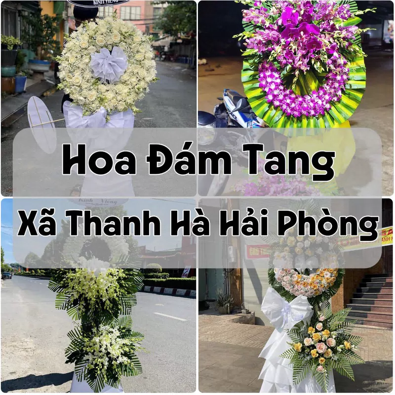 Đặt Hoa Đám Tang Xã Thanh Hà Hải Phòng | Đặt Hoa Nhanh