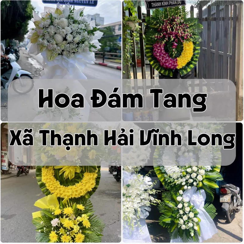Đặt Hoa Đám Tang Xã Thạnh Hải Vĩnh Long | Hoa Tang Lễ