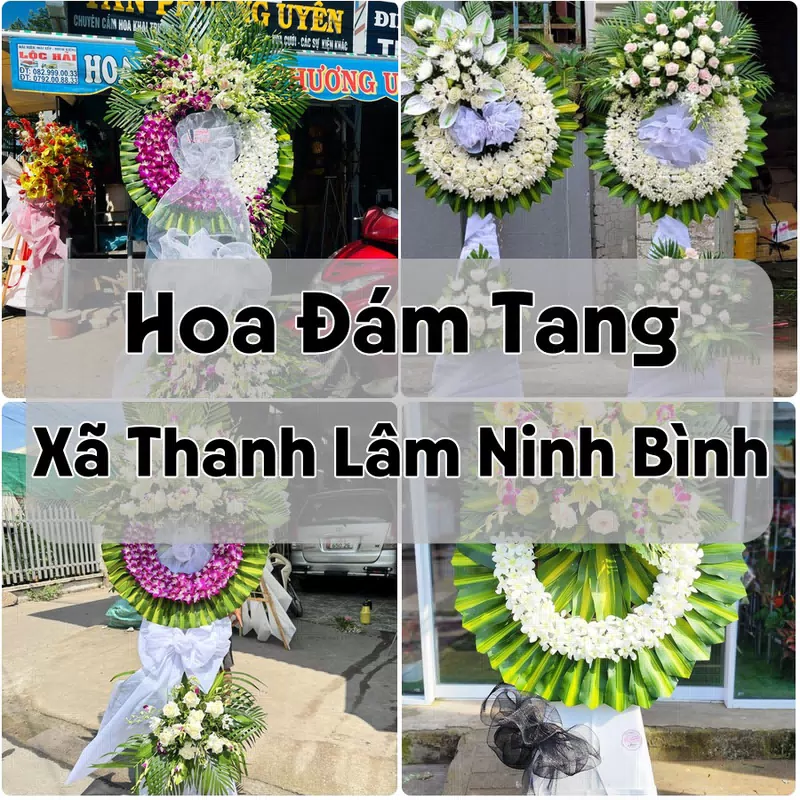 Đặt Hoa Đám Tang Xã Thanh Lâm Ninh Bình | Đặt Hoa Nhanh