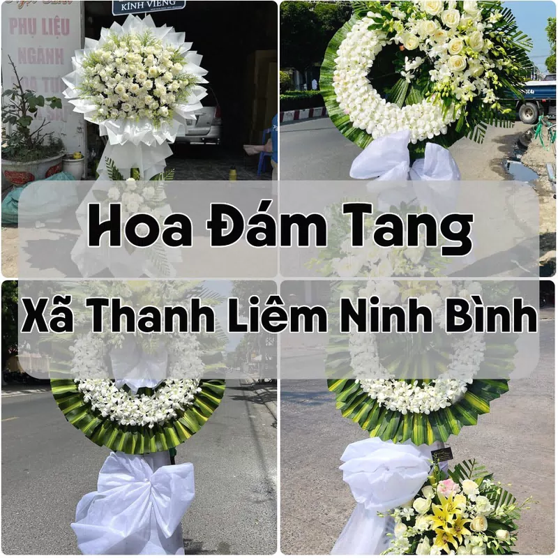 Đặt Hoa Đám Tang Xã Thanh Liêm Ninh Bình | Giao Hoa Nhanh