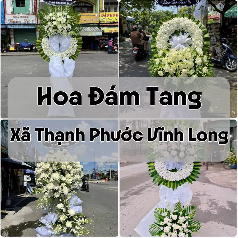 Đặt Hoa Đám Tang Xã Thạnh Phước Vĩnh Long | Đặt Hoa Nhanh