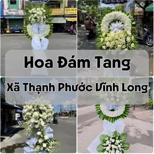Đặt Hoa Đám Tang Xã Thạnh Phước Vĩnh Long | Đặt Hoa Nhanh