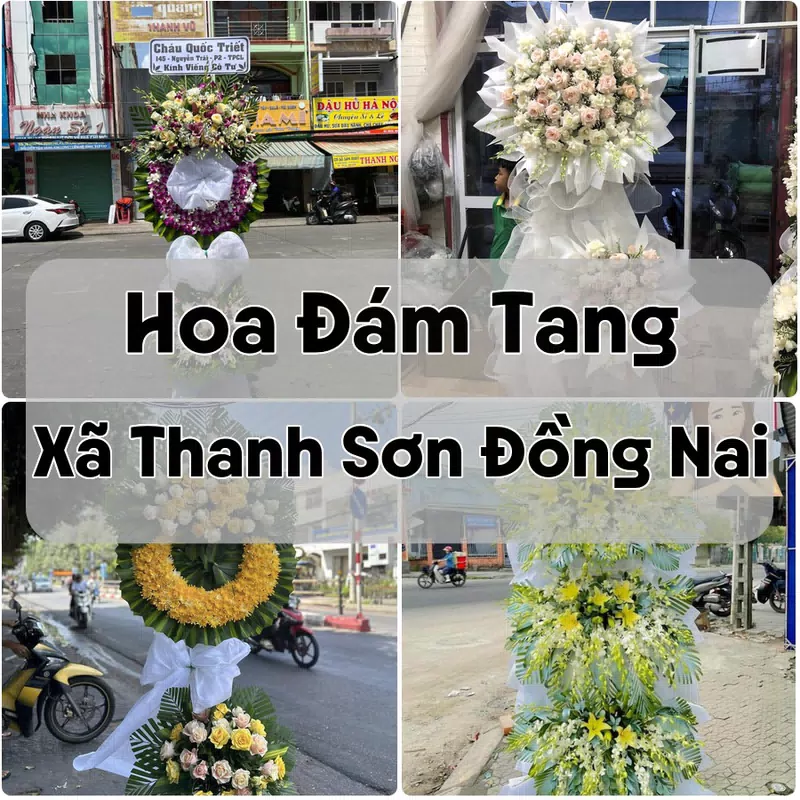 Đặt Hoa Đám Tang Xã Thanh Sơn Đồng Nai | Giao Hoa Nhanh
