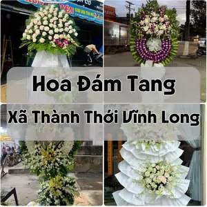 Đặt Hoa Đám Tang Xã Thành Thới Vĩnh Long | Hoa Tang Lễ