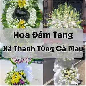 Đặt Hoa Đám Tang Xã Thanh Tùng Cà Mau | Hoa Tang Lễ