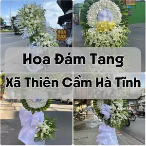 Đặt Hoa Đám Tang Xã Thiên Cầm Hà Tĩnh | Hoa Chia Buồn