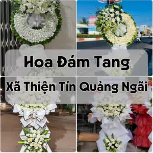 Đặt Hoa Đám Tang Xã Thiện Tín Quảng Ngãi | Đặt Hoa Viếng