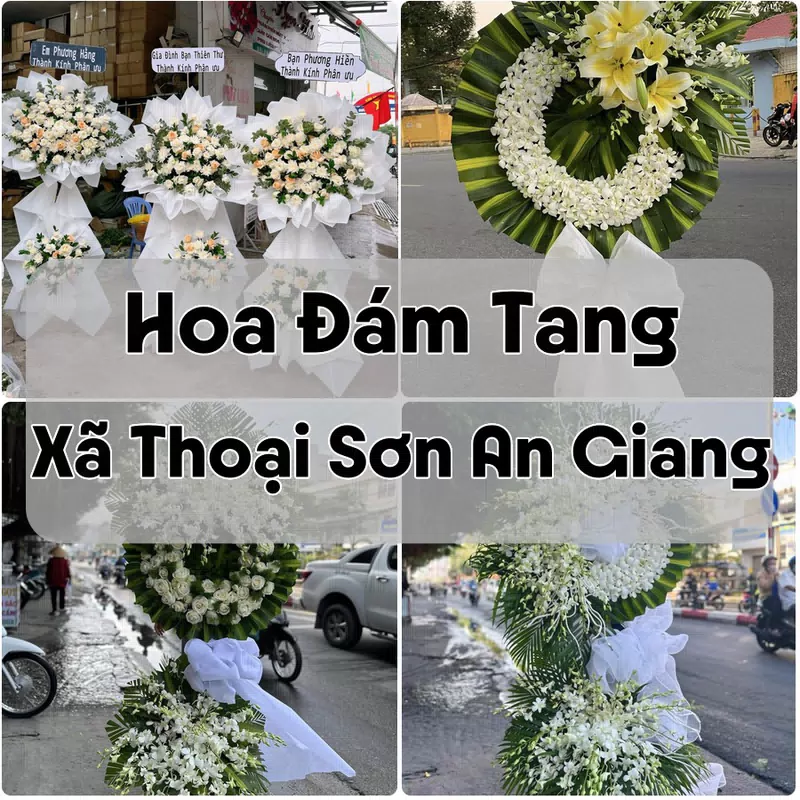 Đặt Hoa Đám Tang Xã Thoại Sơn An Giang | Đặt Hoa Viếng