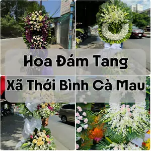 Đặt Hoa Đám Tang Xã Thới Bình Cà Mau | Hoa Tang Lễ