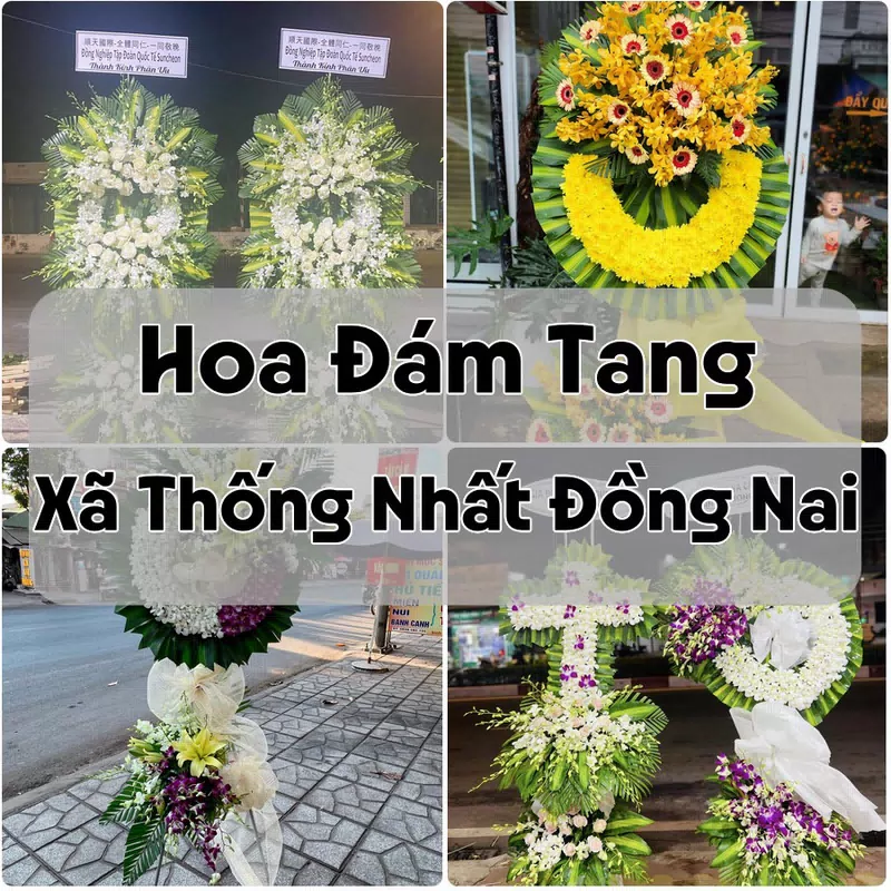 Đặt Hoa Đám Tang Xã Thống Nhất Đồng Nai | Đặt Hoa Nhanh