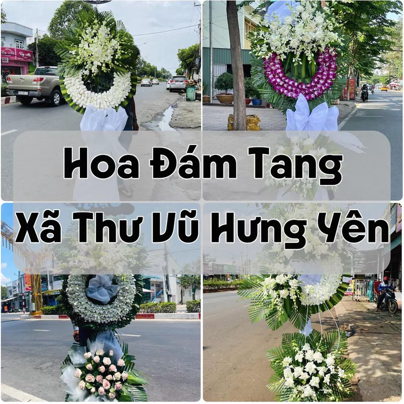 Đặt Hoa Đám Tang Xã Thư Vũ Hưng Yên | Giao Hoa Nhanh