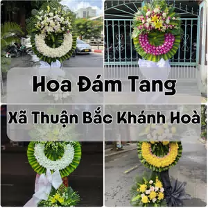 Đặt Hoa Đám Tang Xã Thuận Bắc Khánh Hoà | Giao Tận Nơi