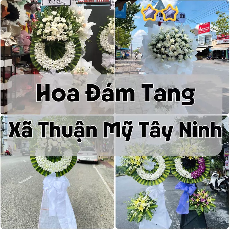 Đặt Hoa Đám Tang Xã Thuận Mỹ Tây Ninh | Giao Hoa Nhanh