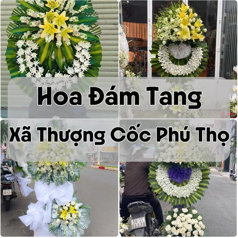 Đặt Hoa Đám Tang Xã Thượng Cốc Phú Thọ | Hoa Chia Buồn