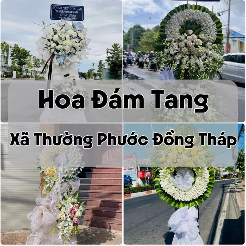 Đặt Hoa Đám Tang Xã Thường Phước Đồng Tháp | Giao Hoa Nhanh