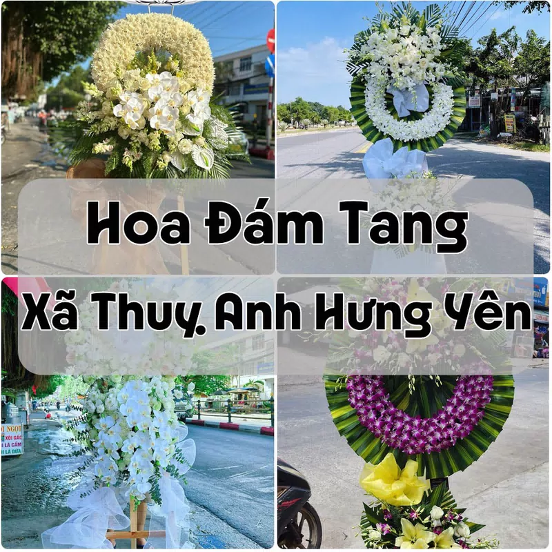 Đặt Hoa Đám Tang Xã Thuỵ Anh Hưng Yên | Đặt Hoa Nhanh