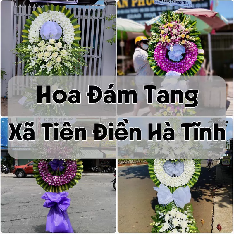 Đặt Hoa Đám Tang Xã Tiên Điền Hà Tĩnh | Giao Tận Nơi