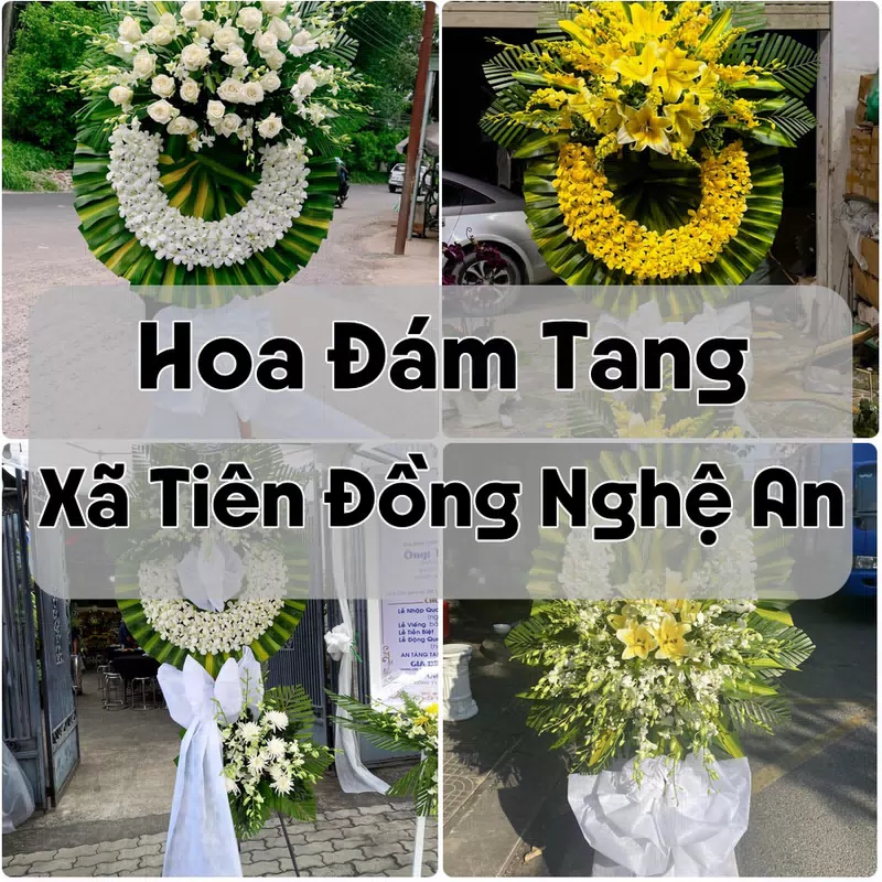 Đặt Hoa Đám Tang Xã Tiên Đồng Nghệ An | Đặt Hoa Nhanh