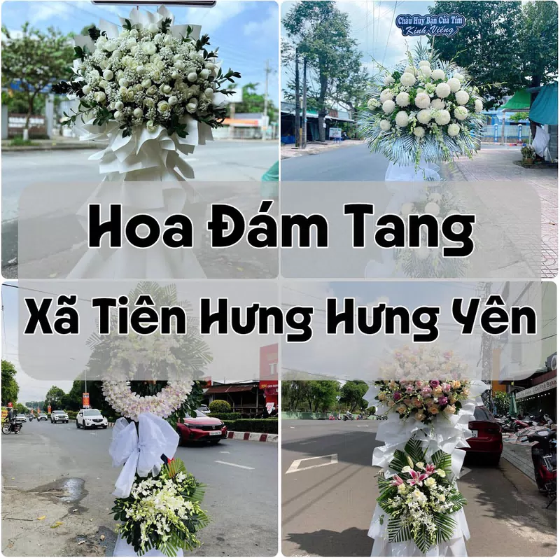 Đặt Hoa Đám Tang Xã Tiên Hưng Hưng Yên | Đặt Hoa Viếng