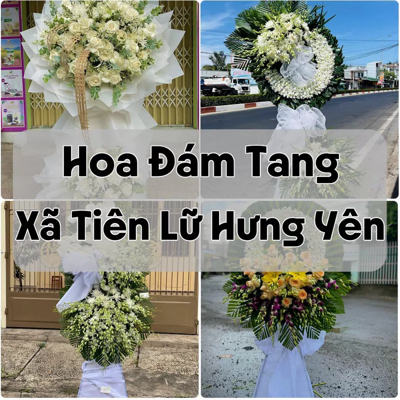 Đặt Hoa Đám Tang Xã Tiên Lữ Hưng Yên | Đặt Hoa Nhanh
