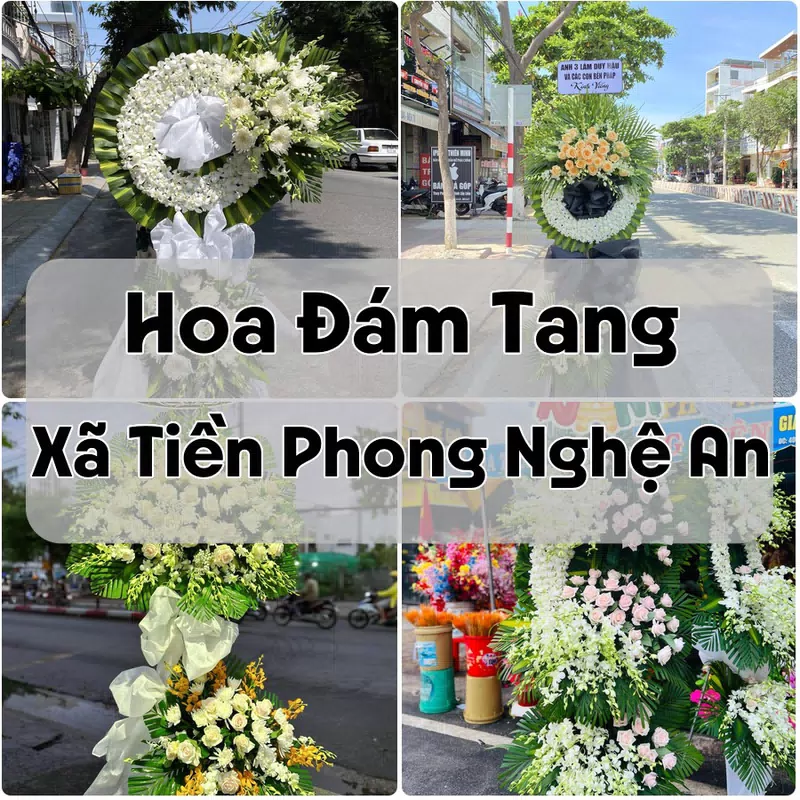Đặt Hoa Đám Tang Xã Tiền Phong Nghệ An | Hoa Chia Buồn