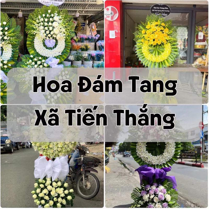 Đặt Hoa Đám Tang Xã Tiến Thắng | Giao Tận Nơi