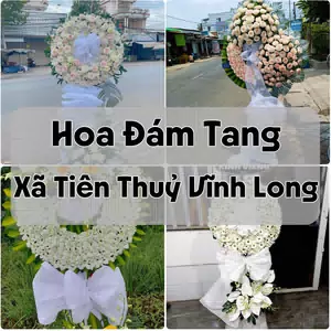 Đặt Hoa Đám Tang Xã Tiên Thuỷ Vĩnh Long | Hoa Chia Buồn