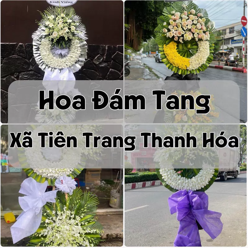 Đặt Hoa Đám Tang Xã Tiên Trang Thanh Hóa | Đặt Hoa Nhanh