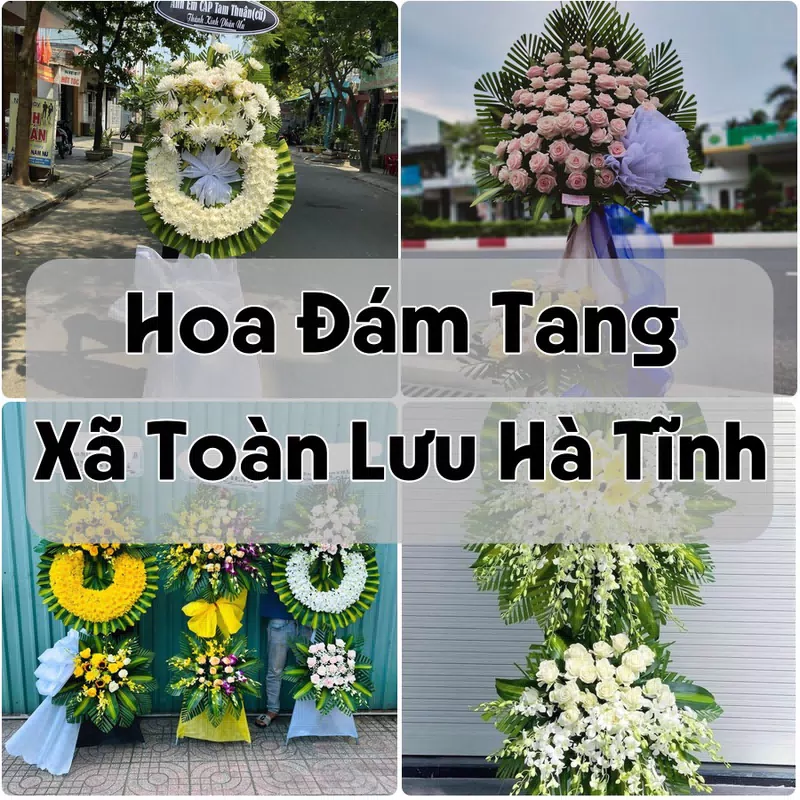 Đặt Hoa Đám Tang Xã Toàn Lưu Hà Tĩnh | Hoa Tang Lễ