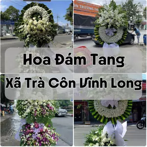 Đặt Hoa Đám Tang Xã Trà Côn Vĩnh Long | Đặt Hoa Viếng