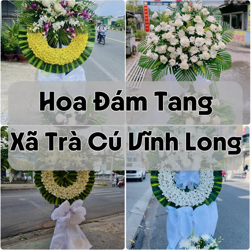Đặt Hoa Đám Tang Xã Trà Cú Vĩnh Long | Hoa Tang Lễ