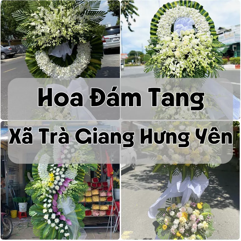 Đặt Hoa Đám Tang Xã Trà Giang Hưng Yên | Đặt Hoa Nhanh