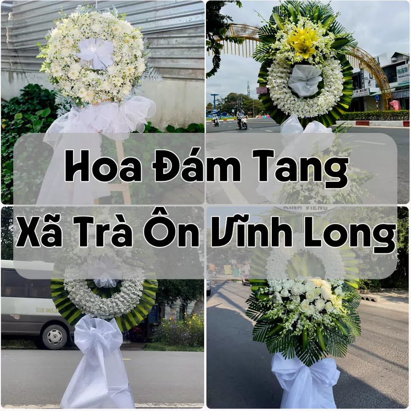 Đặt Hoa Đám Tang Xã Trà Ôn Vĩnh Long | Hoa Chia Buồn