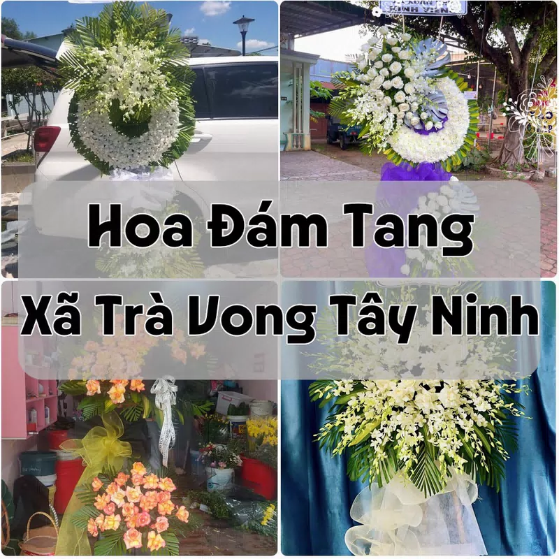 Đặt Hoa Đám Tang Xã Trà Vong Tây Ninh | Hoa Tang Lễ