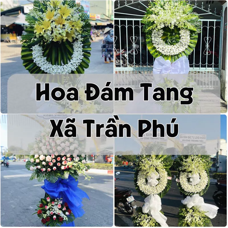 Đặt Hoa Đám Tang Xã Trần Phú | Giao Hoa Nhanh