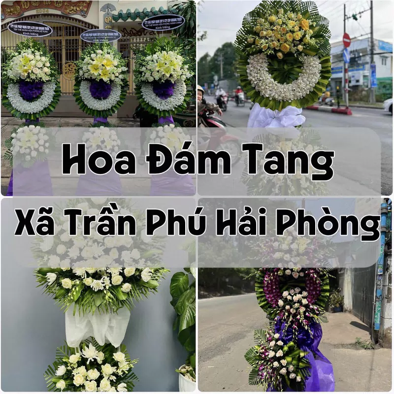 Đặt Hoa Đám Tang Xã Trần Phú Hải Phòng | Đặt Hoa Nhanh