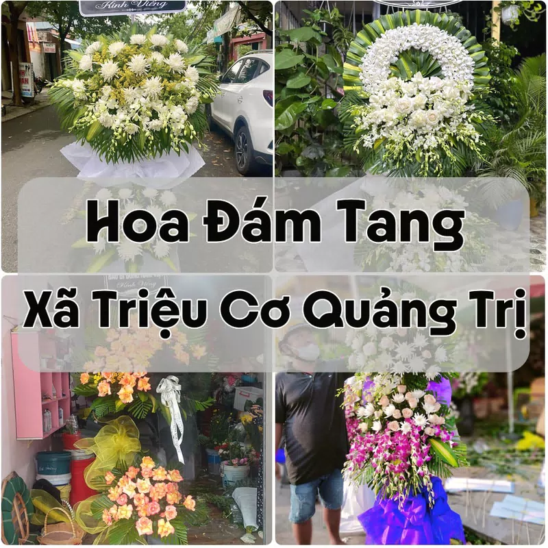 Đặt Hoa Đám Tang Xã Triệu Cơ Quảng Trị | Hoa Chia Buồn