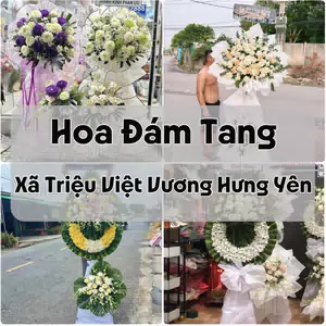 Đặt Hoa Đám Tang Xã Triệu Việt Vương Hưng Yên | Hoa Chia Buồn