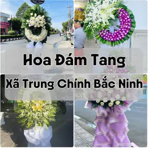 Đặt Hoa Đám Tang Xã Trung Chính Bắc Ninh | Hoa Chia Buồn