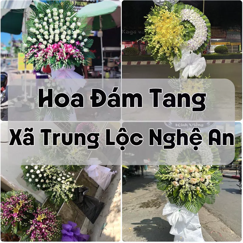 Đặt Hoa Đám Tang Xã Trung Lộc Nghệ An | Hoa Chia Buồn